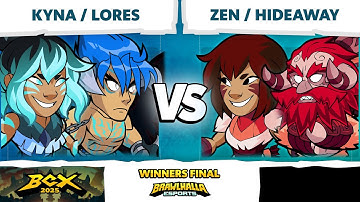 Kyna & Lores vs Zen & Hideaway - Winners Final - Brawlhalla World Championship 2025 - LAN 2v2