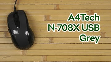 Розпаковка A4Tech N-708X USB Grey