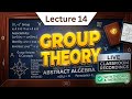 14 Group Theory | Live Classroom recordings | BSc Third Semester