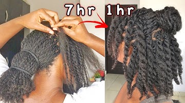 SHOCKING! Your Twists Will Never Be Loose Again With This Method/ Save Time & Strength + No Tangles
