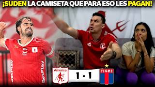 ¡JUGADORES SIN ALMA! Reacciones América 1 vs Tigre 1 | Fecha 5 Fase Grupos Copa Sudamericana 2026