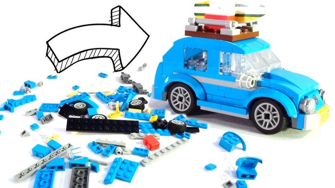 falme Interpretive blød Lego Creator 40252 Mini Volkswagen Beetle - Lego Speed Build Review -  YouTube