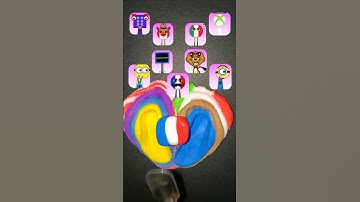 GUESS Sprunki OC Sigma Boy/ Mixed Colors #sprunki #pyramixed #mixingcolors #clay