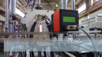 Extensometer for high-temperature Tensile Test (TMF) hot up to 3000°C