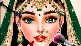 Indian makeup fashion game||Android gameplay||girl games||@StylishGamerr|girl cool games screenshot 5