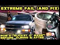 Rob's "Bucket O' Bass" EXTREME Car Audio Fail & Fix (Start to Finish) Unbelievable!