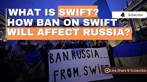 What is SWIFT?💰How Sanction on Russia will impact the whole Russian economy?💰Russia-Ukraine War