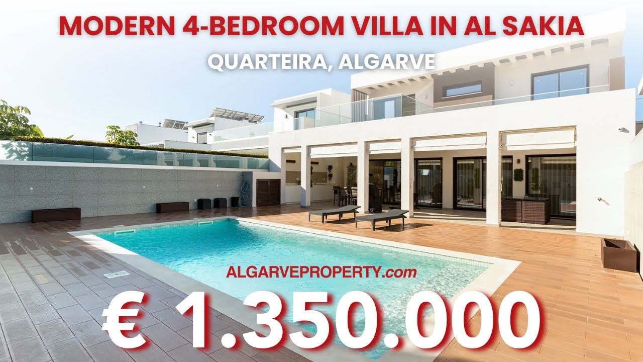 Modern 4‑Bedroom Villa in Al Sakia, Algarve