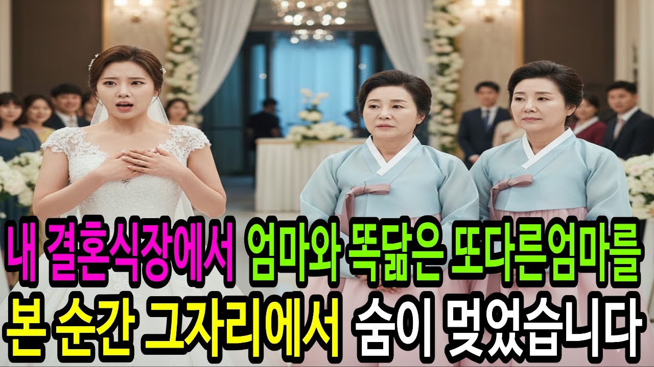 내 결혼식장에서 엄마와 똑닮은 쌍둥이엄마를 본 순간 그자리에서 숨이 멎었습니다. ㅣ감동사연ㅣ오디오북ㅣ사연라디오ㅣ인생인연ㅣ
