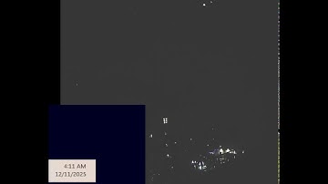 The EAST sky  12-10 2025 1 til ...../ more recorded timelapse on channel