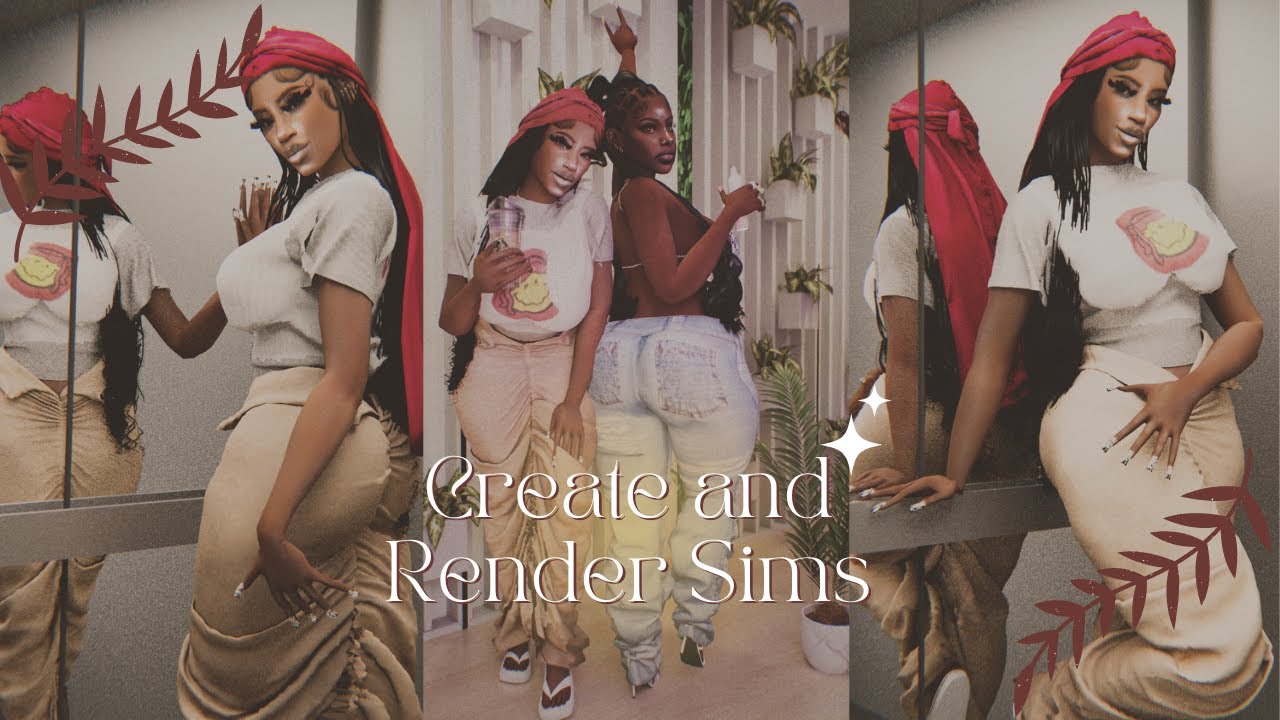 Create and Render A Sim With Me! | The Sims 4 - YouTube