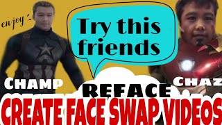 REFACE|HOW TO CREATE FACE SWAP VIDEOS|ANDROID App| screenshot 3
