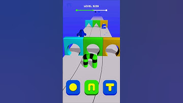 Blob Shifter 3D Level 3239 | Cubic Gaming #shorts #games #gameplay