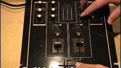 Technics SHDJ 1200 Mixer