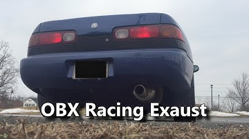 B20 Integra w/ OBX Twin Loop Muffler