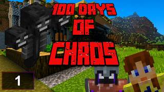 We have One Hundred Days to Beat the Bedrock Wither - 100 Days of Chaos Ep1