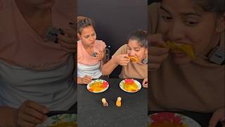 🥟 2 Bite or 3 Bite Samosa Challenge! 🔥 #SamosaChallenge #FoodChallenge #Shorts #YouTubeShorts