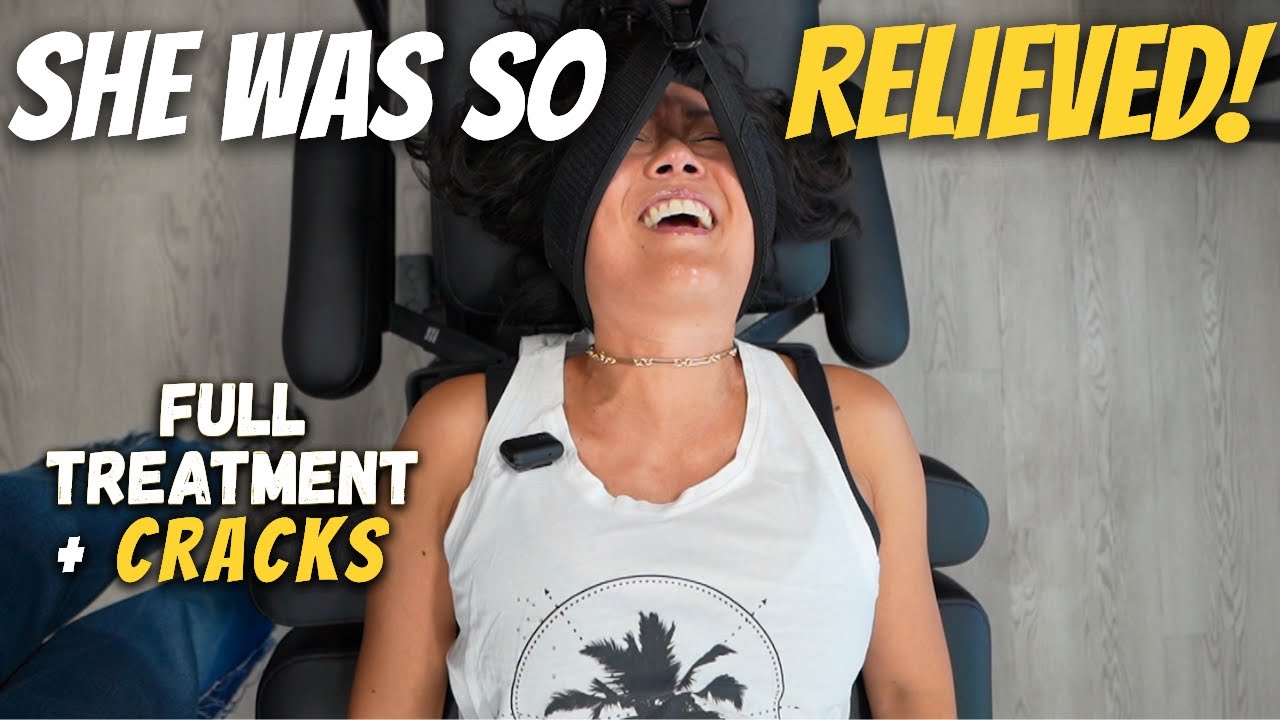 Ее тело было напряжено и скованно! Облегчение наступило внезапно! || Полный курс мануальной терап...