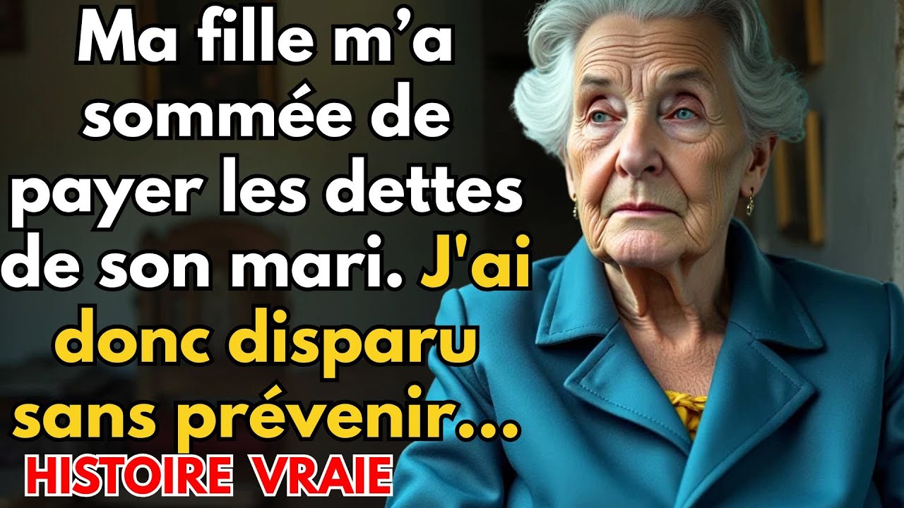Histoire Vraie de Grand-mère à Mulhouse👵💔 Ma fille m’a sommée de payer les dettes de son mari...