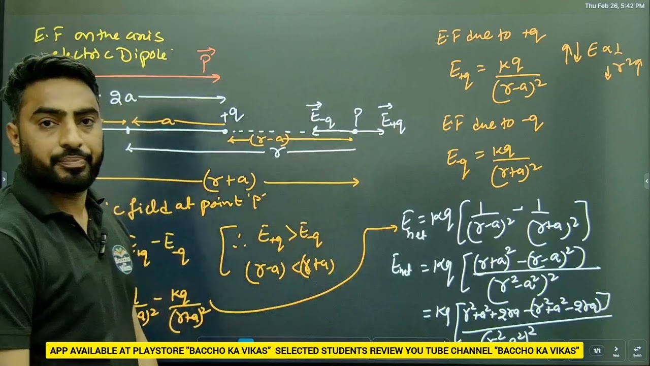 ELECTRIC DIPOLE (theory)