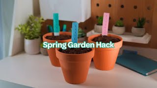 How to Make Air Dry Clay Garden Labels | Easy DIY Garden Markers with Crayola