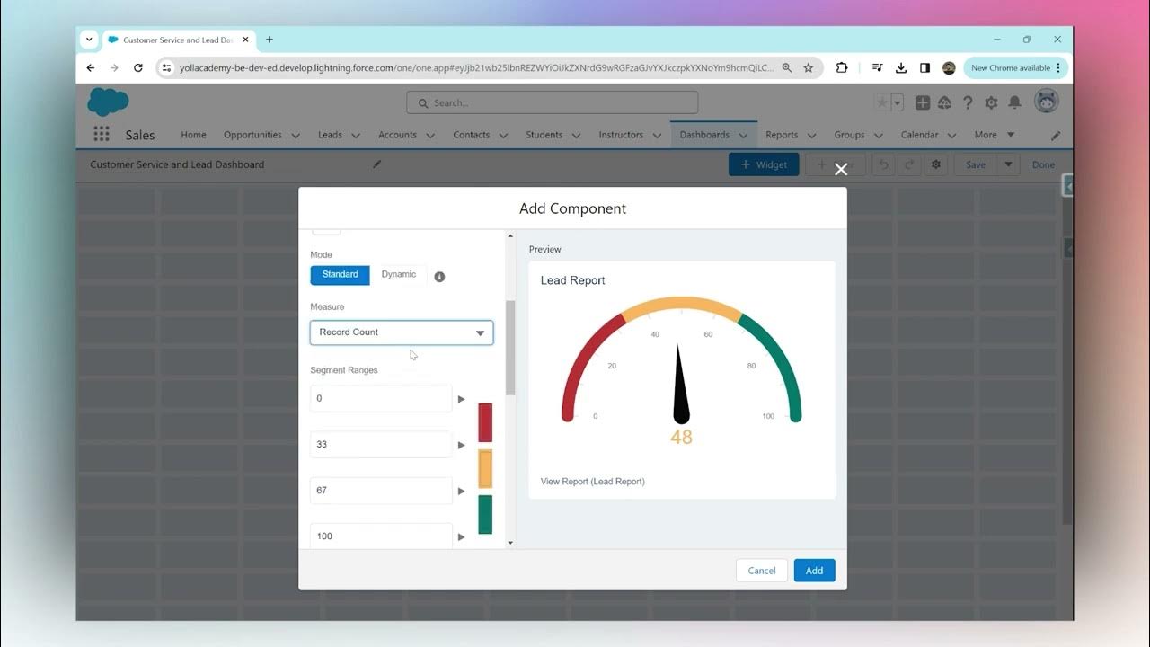 How to Create Dynamic Gauge Charts for Salesforce Dashboards YouTube