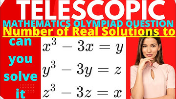 Telescopic Olympiad Questions|Nice Algebra Problem|Can You Solve It?