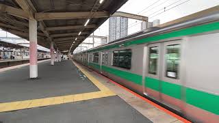 埼京線E233系7000番台ハエ137武蔵浦和駅発車