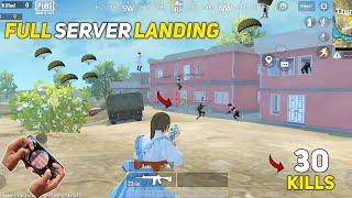 30 KILLS  PUBG LITE WHOLE SERVER LANDING in THIRDHILL  PUBG LITE BGMI LITE