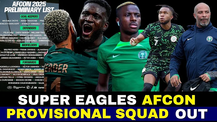 BREAKING: Eric Chelle Released Super Eagles 54 Man Squad For AFCON 2025 in Morocco