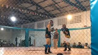 MMA Amatir!! Fazi MMA Tanjungpinang VS Heru (Muaythai Bintan)