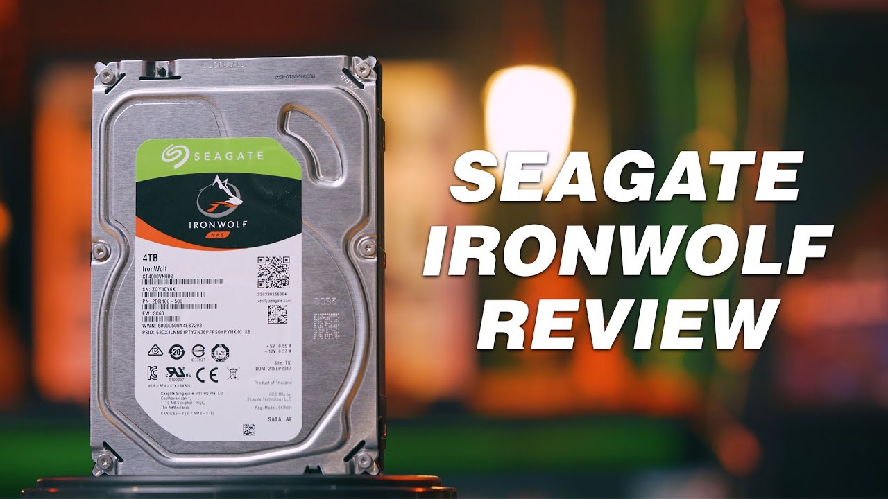 Seagate IronWolf HDD Review - Happy Drives, Happy - YouTube