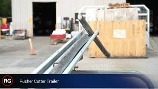 Demo Pusher Cutter Trailer
