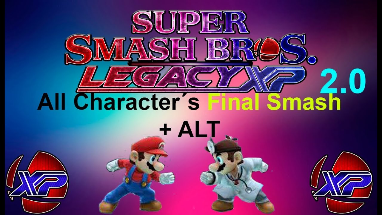 super smash bros legacy xp controls