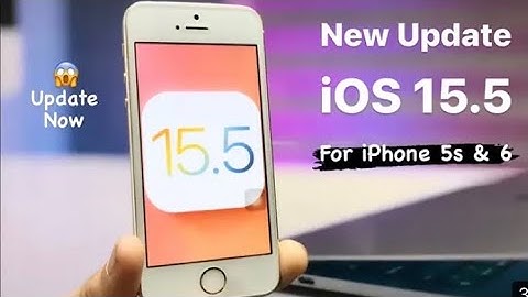 Ios 15.4.1 letest update for iPhone 5s and 6 || How to update iPhone 6 on ios 15