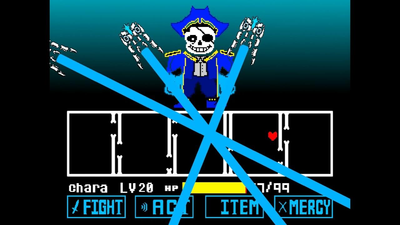 Scratch] SwordTale Phase1&2 Sans battle update! [undertale fangame] 