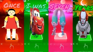 Squid Game🆚Lightning McQueen In Real Life🆚Trolls 3 Band Together🆚Pennywise✨Who is best??