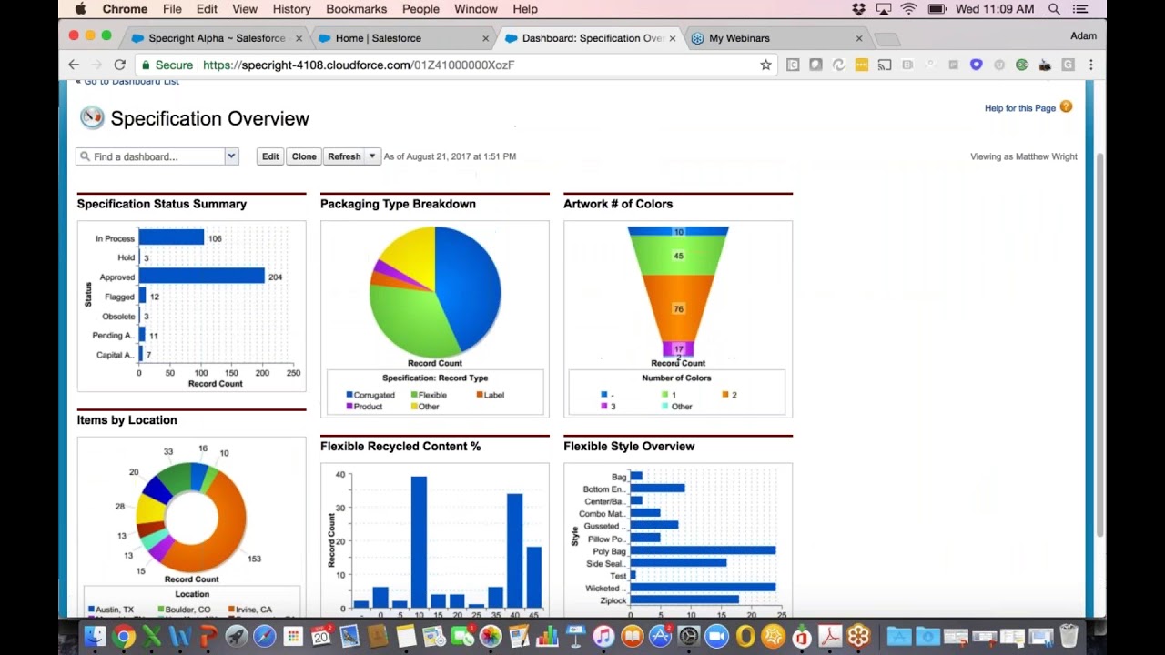 Specright Webinar - New Features