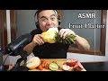 Asmr fruit platter  extreme eating sounds big bites no talking