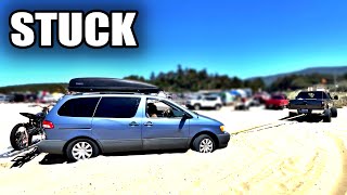 Van Life - Stuck In My Minivan!
