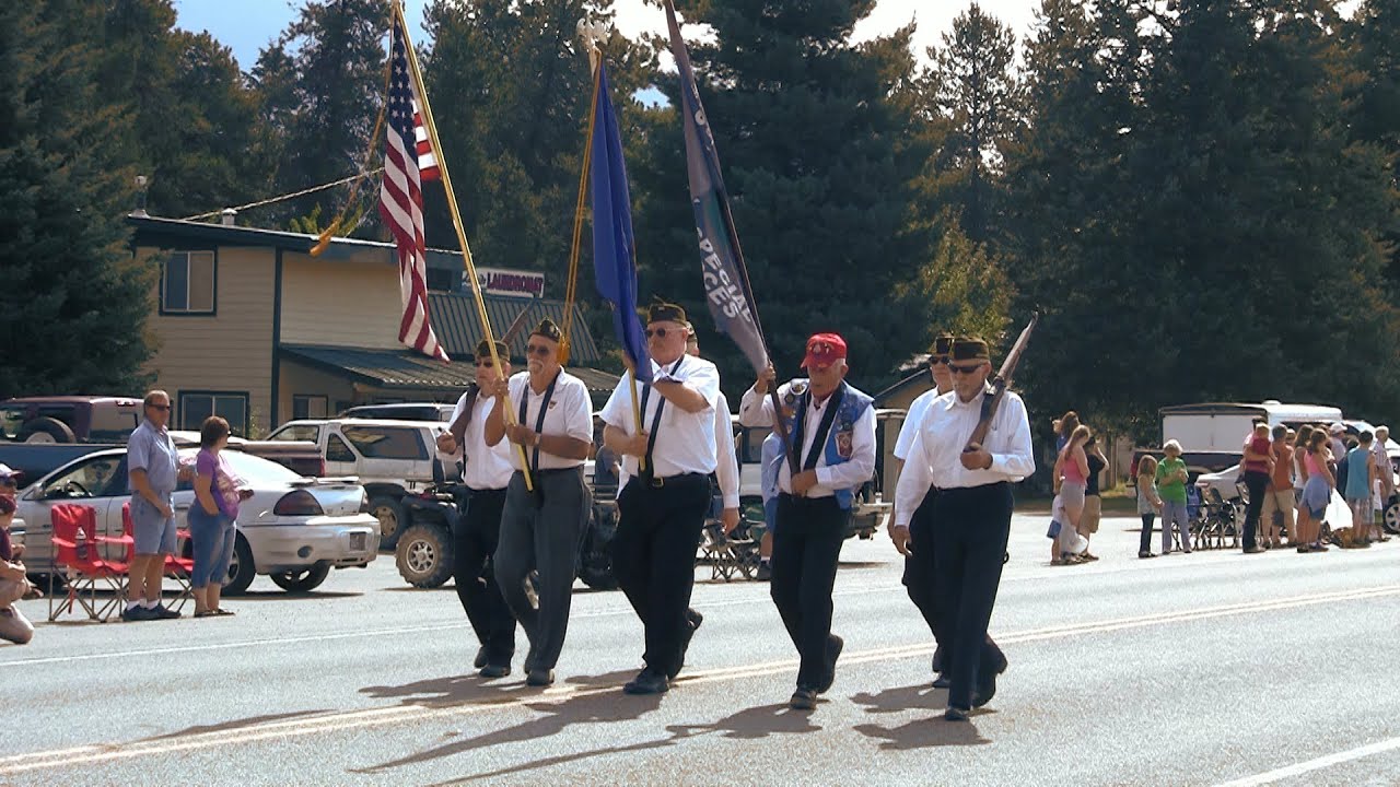 2014 Huckleberry Festival Parade Trout Creek, Montana MT YouTube