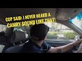 pulled over for Down Shifting next to cop