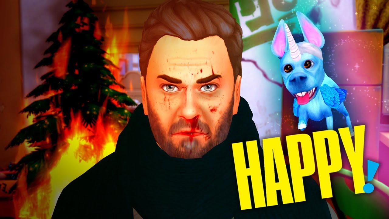 Nick Sax & Happy // Happy! CAS // The Sims 4