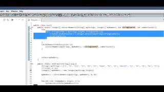 Intermediate java, Lesson 3, part 2