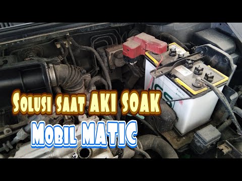 Cara Jumper Aki Mobil |How to Jumper a Car Battery. 