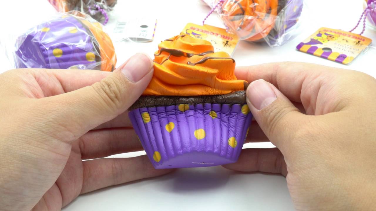 Sammy the Patissier Halloween Cupcake Squishy - YouTube