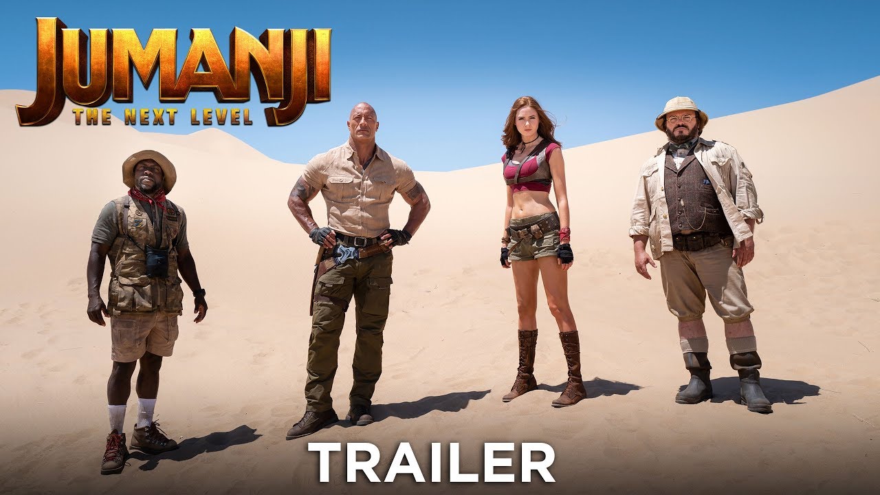 Deutsche Wörter raten mit den Stars aus JUMANJI - Dwayne Johnson und Kevin Hart