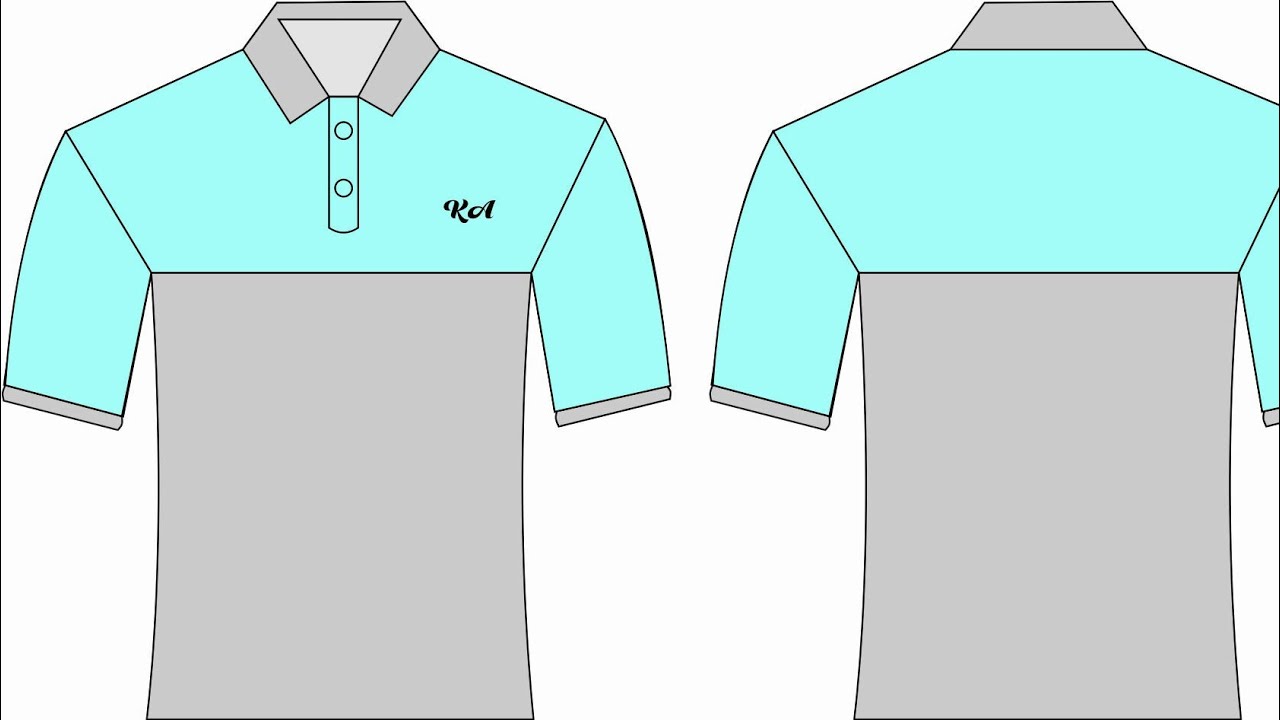  Kumpulan  Desain Kemeja Polos Cdr 1001desainer