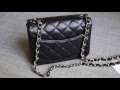 🔥Chanel Black Square Mini Flap Unboxing🔥