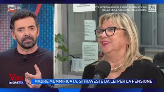 Download Lagu Uomo travestito da sua madre morta: parla la donna che l'ha smascherato - Vita in diretta 25/11/2025 MP3